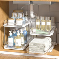 Delamu 2-Tier Under Sink Organizer